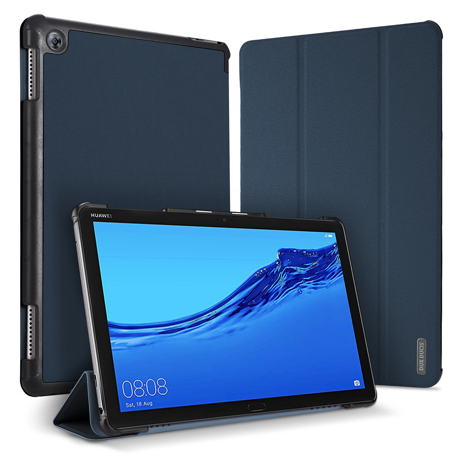 Dux Ducis Domo Suojakuori Apple iPad Air 4/5/6/7 M4 10.9/11 tummansininen