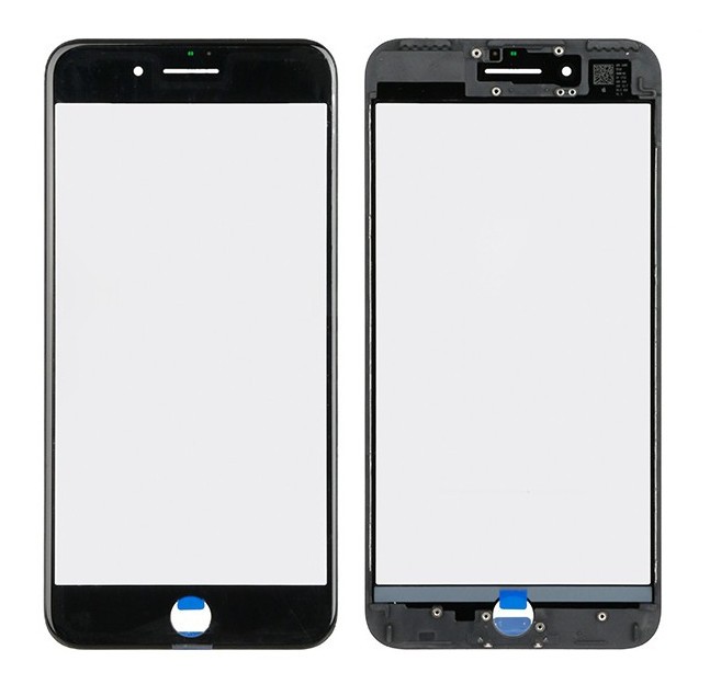 Apple iPhone 5S/SE LCD-näyttölasi kehyksellä musta ORG