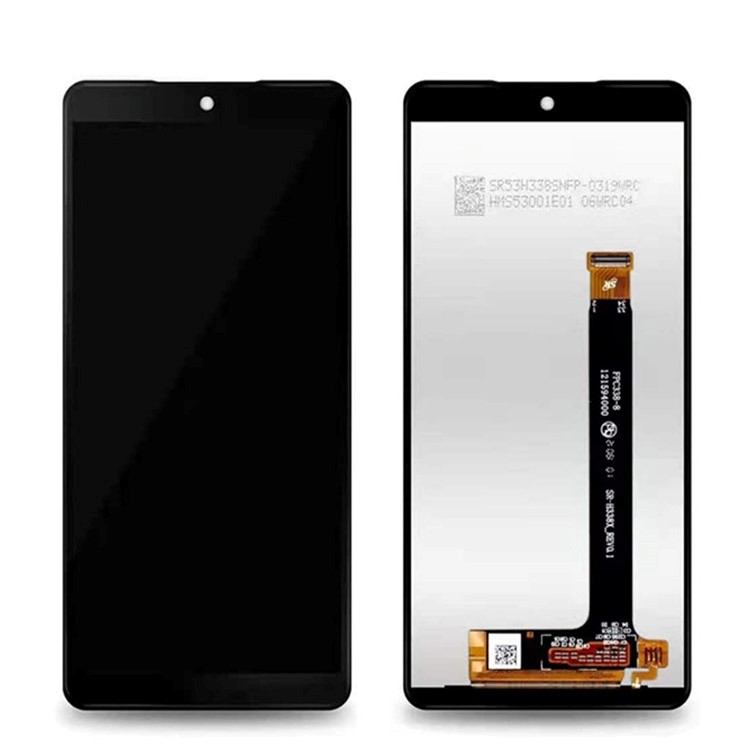 LCD-näyttö Samsung G525 Xcover 5 kosketusnäytöllä musta ORG