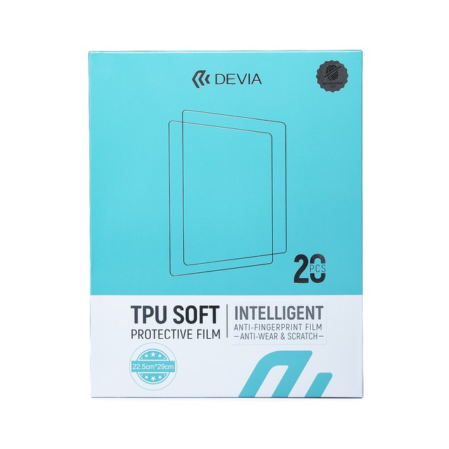 Plotterikalvosetti Devia Intelligent TPU pehmeä tabletti 20 kpl