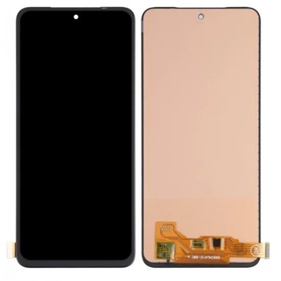 LCD-näyttö Xiaomi Redmi Note 10S/Note 10 4G/Poco M5s kosketusnäytöllä musta OLED