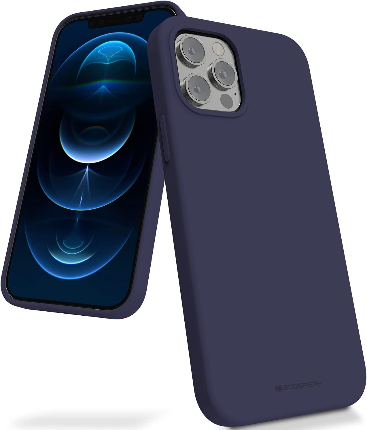 Mercury Silicone Suojakuori Apple iPhone 14 Tummansininen