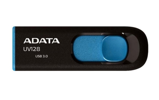 USB-muistitikku ADATA UV128 128GB USB 3.0 musta