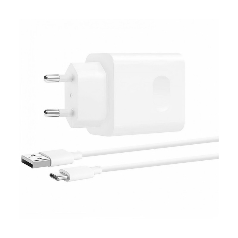 Charger Huawei CP404B SuperCharge 22.5W USB-A + USB-A to USB-C cable 1.0m white