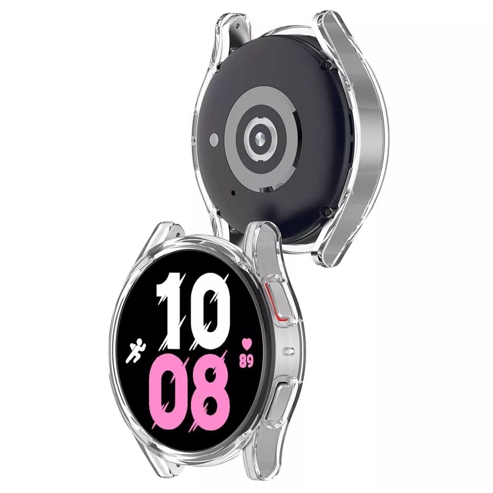 Tempered glass case 360 degree cover Samsung Watch Active 2 40mm transparent