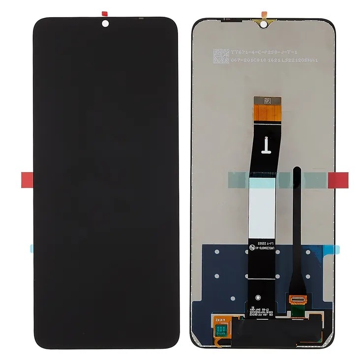 LCD-näyttö Xiaomi Redmi 12C kosketusnäytöllä musta ORG