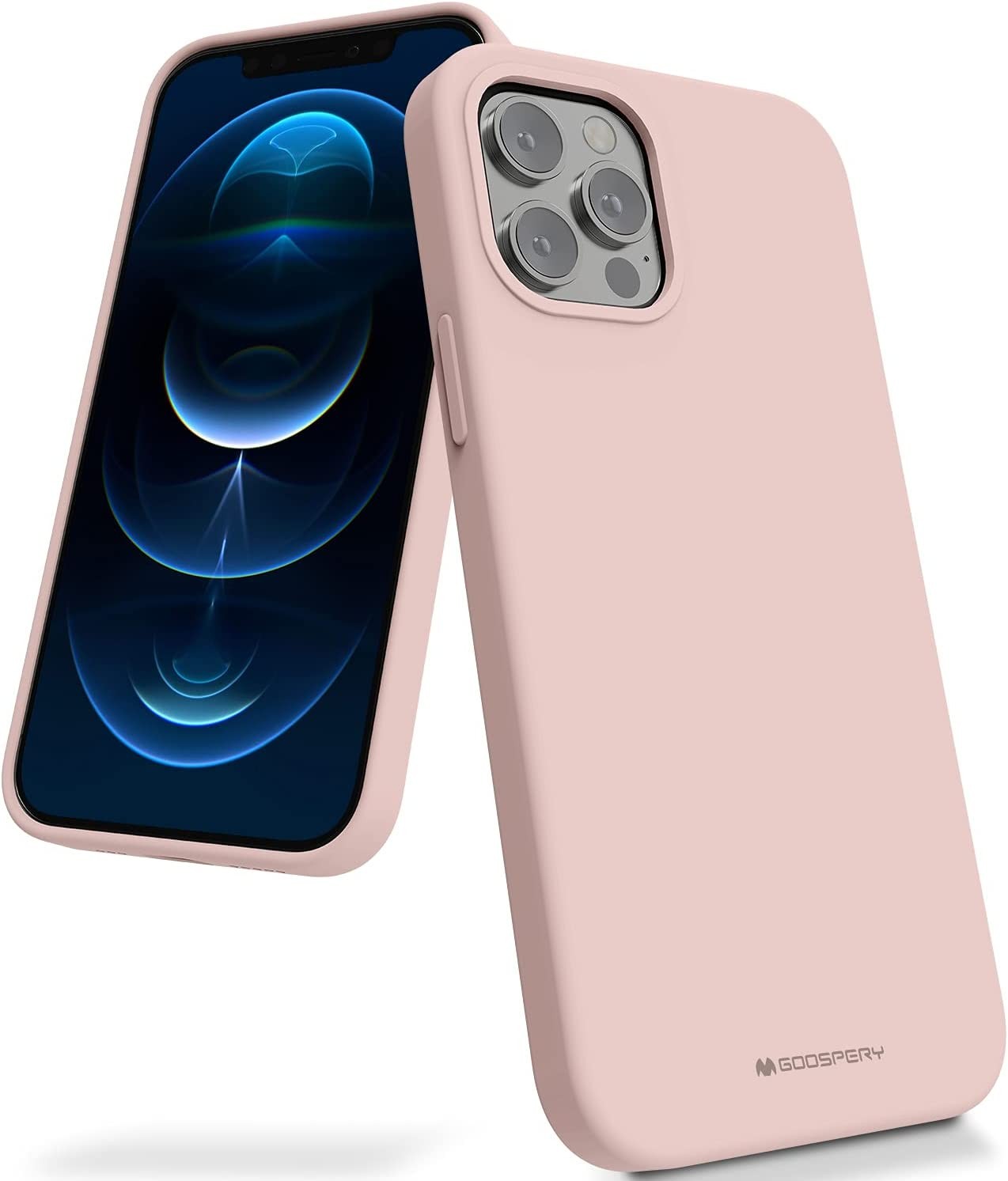 Mercury Silicone Suojakuori Samsung A245 A24 4G/A246 A24 5G vaaleanpunainen hiekka