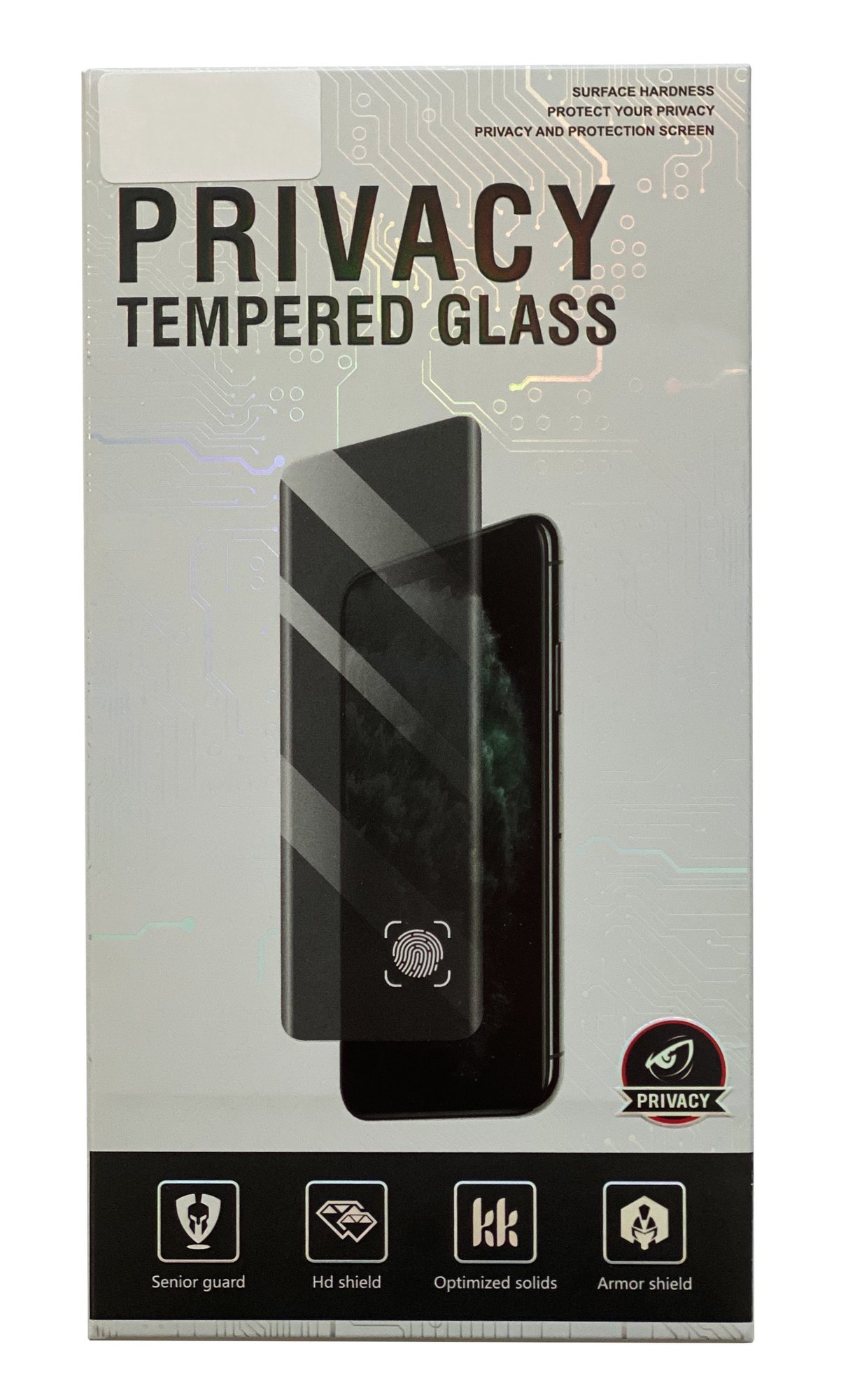 Karkaistu lasi Full Privacy Apple iPhone 14 Pro musta