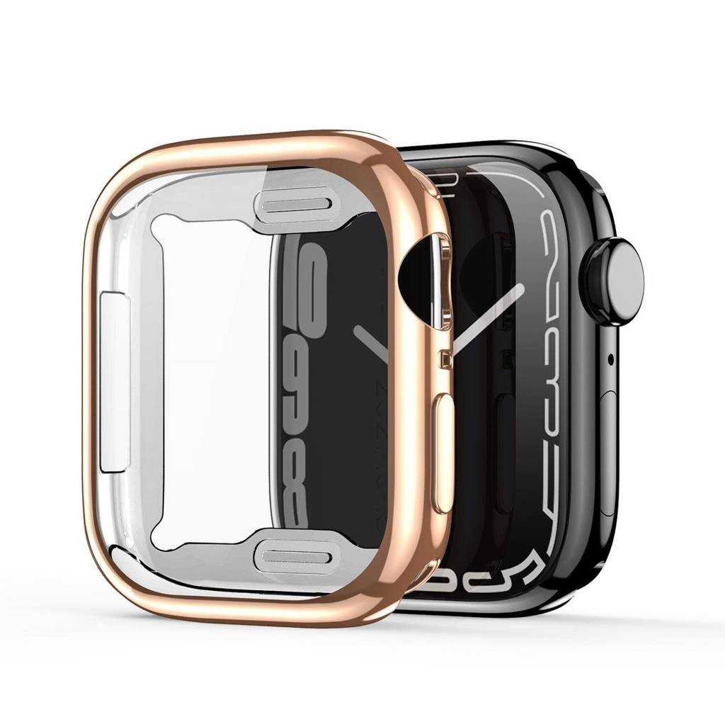 Dux Ducis Samo TPU-lasisuojakuori Apple Watch 45mm vaaleanpunainen