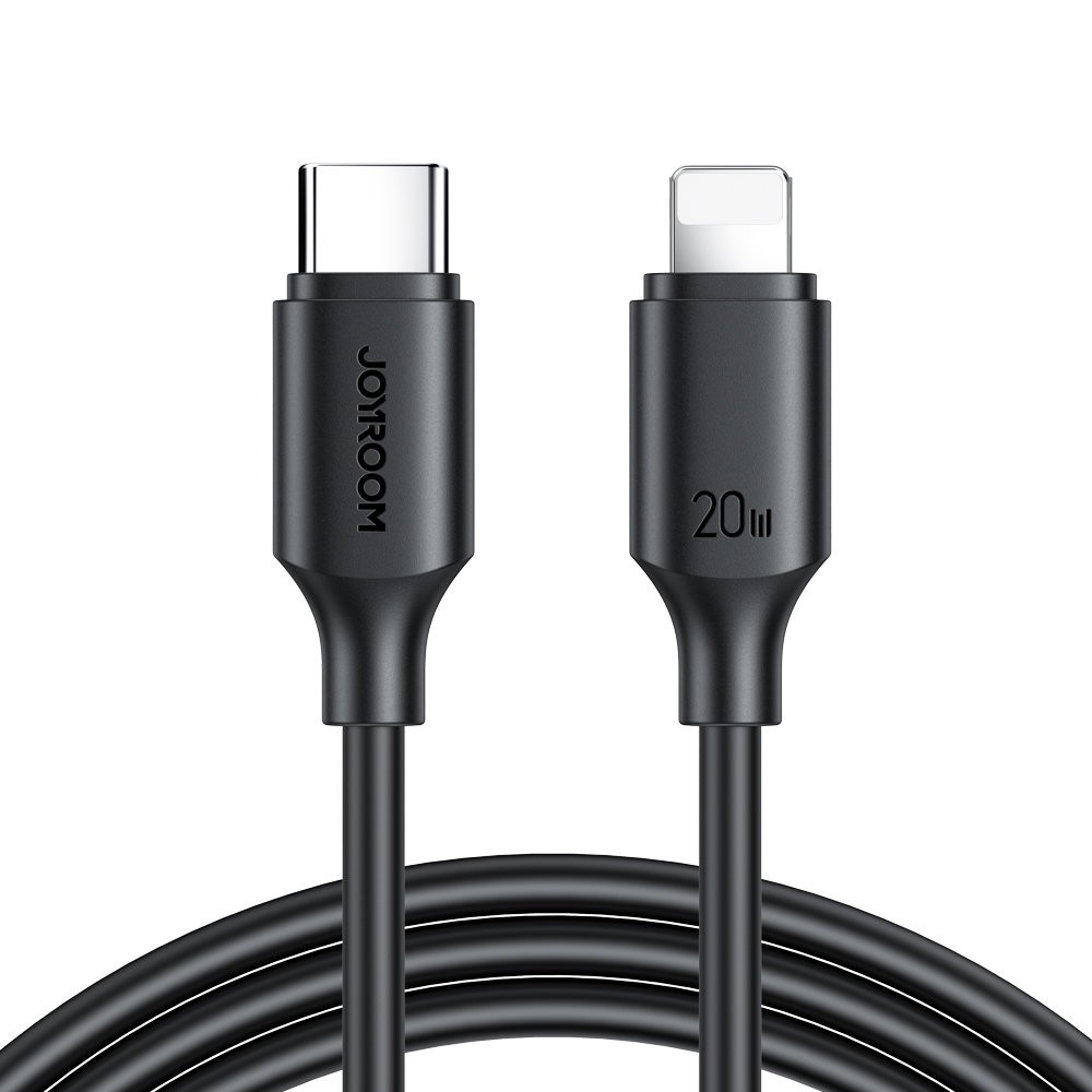 Joyroom S-CL020A9 USB-C – Lightning Kaapeli 20W 1,0 m, musta