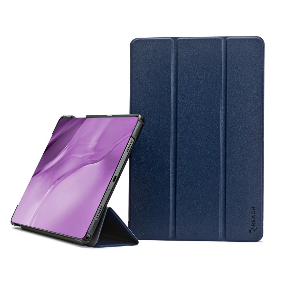 Case Reach Smart Leather Lenovo Tab M10 5G 10.6 TB360ZU dark blue