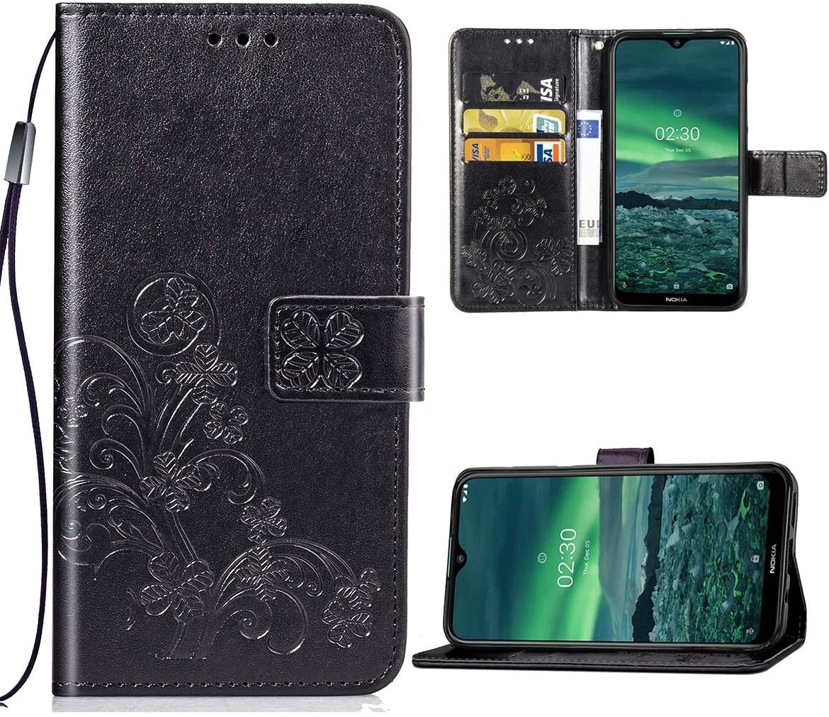 Case Flower Book Samsung A356 A35 5G black