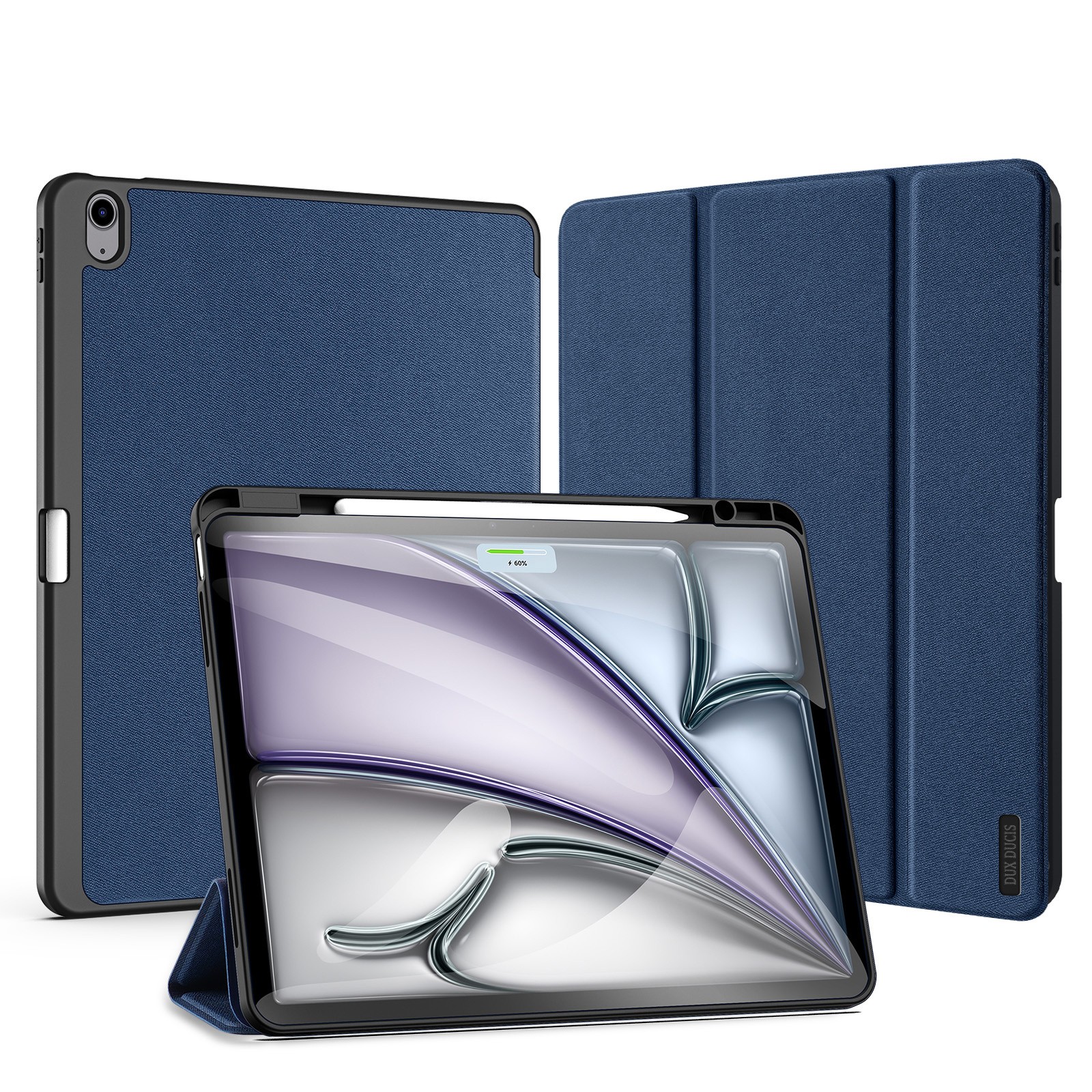 Phone Case Dux Ducis "Domo" for Apple iPad Air 13 (2025) / Air 13 (2024) / iPad Pro 12.9 (2018 / 2020 / 2021 / 2022) Blue