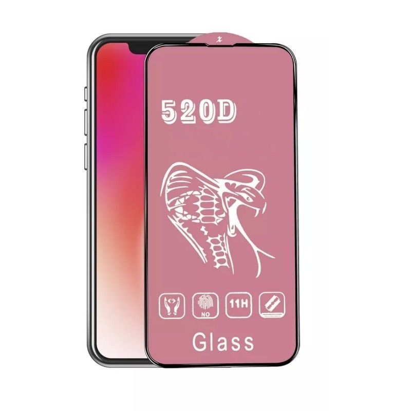 Tempered glass 520D Xiaomi Redmi A7 4G/Redmi 14C/Redmi A4/Poco C75 black