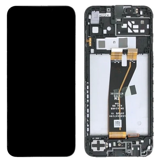 LCD screen Samsung A145 A14 4G with touch screen and frame Black ORG
