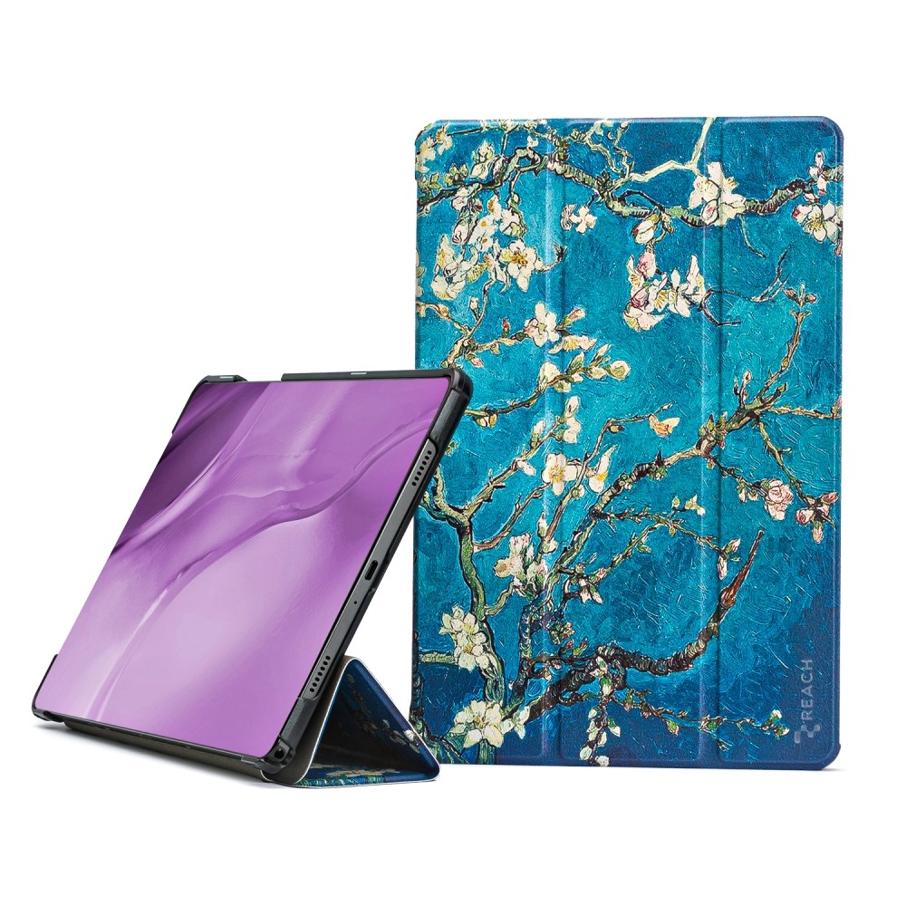 Reach Smart Leather -suojakuori Samsung Tab A9 Plus 11.0 / Tab A11 Plus 11.0 sakura