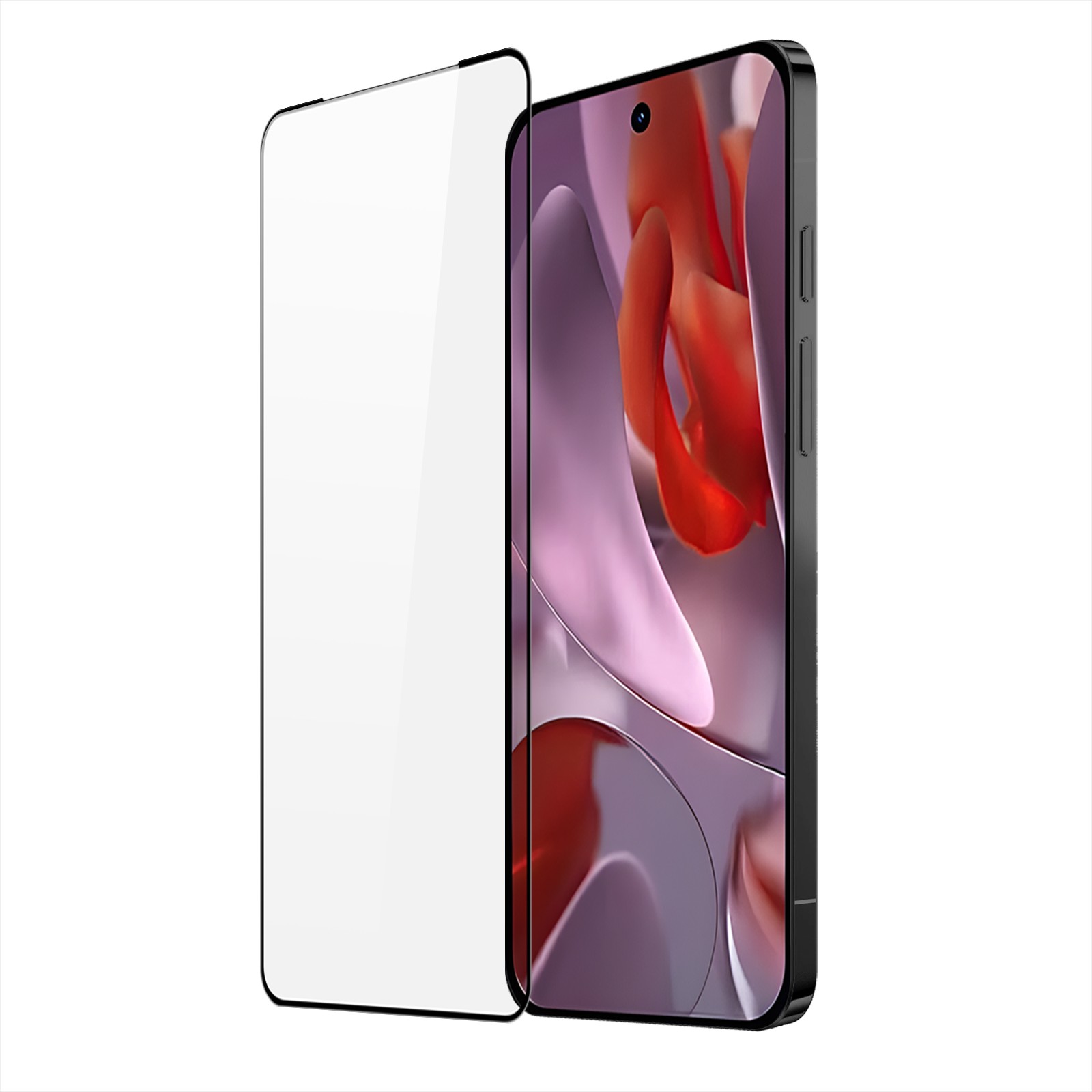 Dux Ducis 10D karkaistu lasi Google Pixel 9a musta
