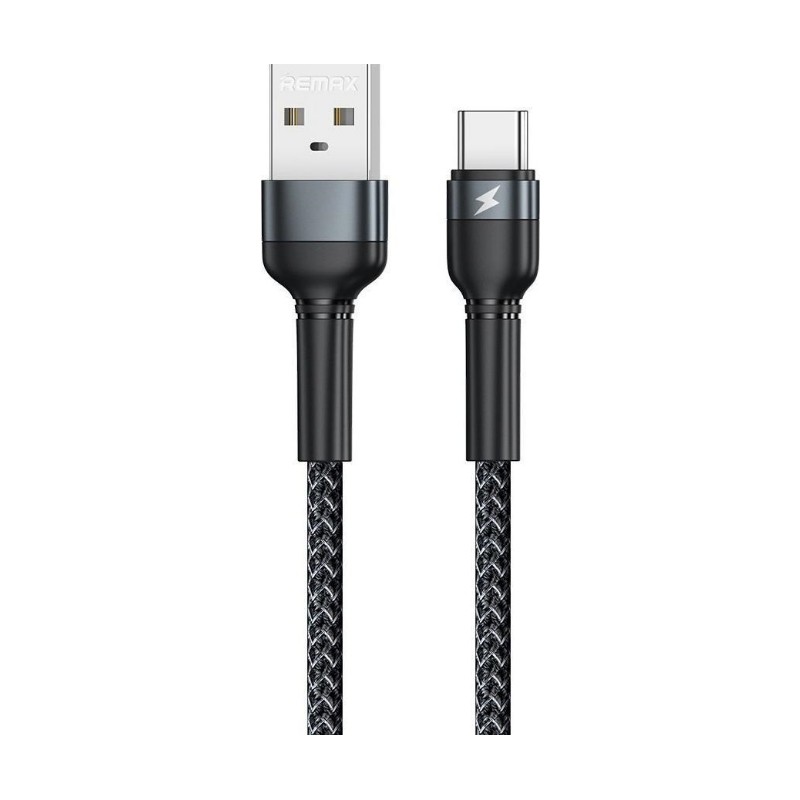 USB cable Remax RC-124a USB-A to USB-C 1.0m black