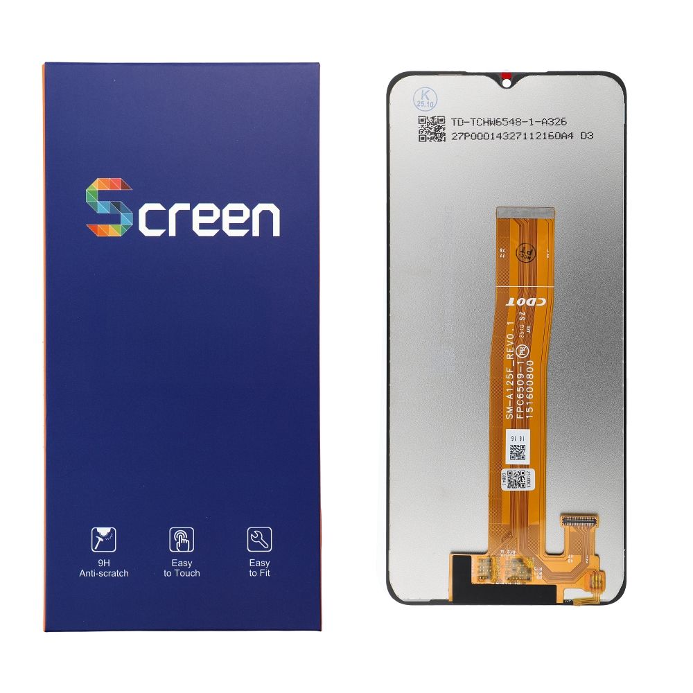 Samsung Galaxy A12 LCD-näyttö OEM ilman kehystä