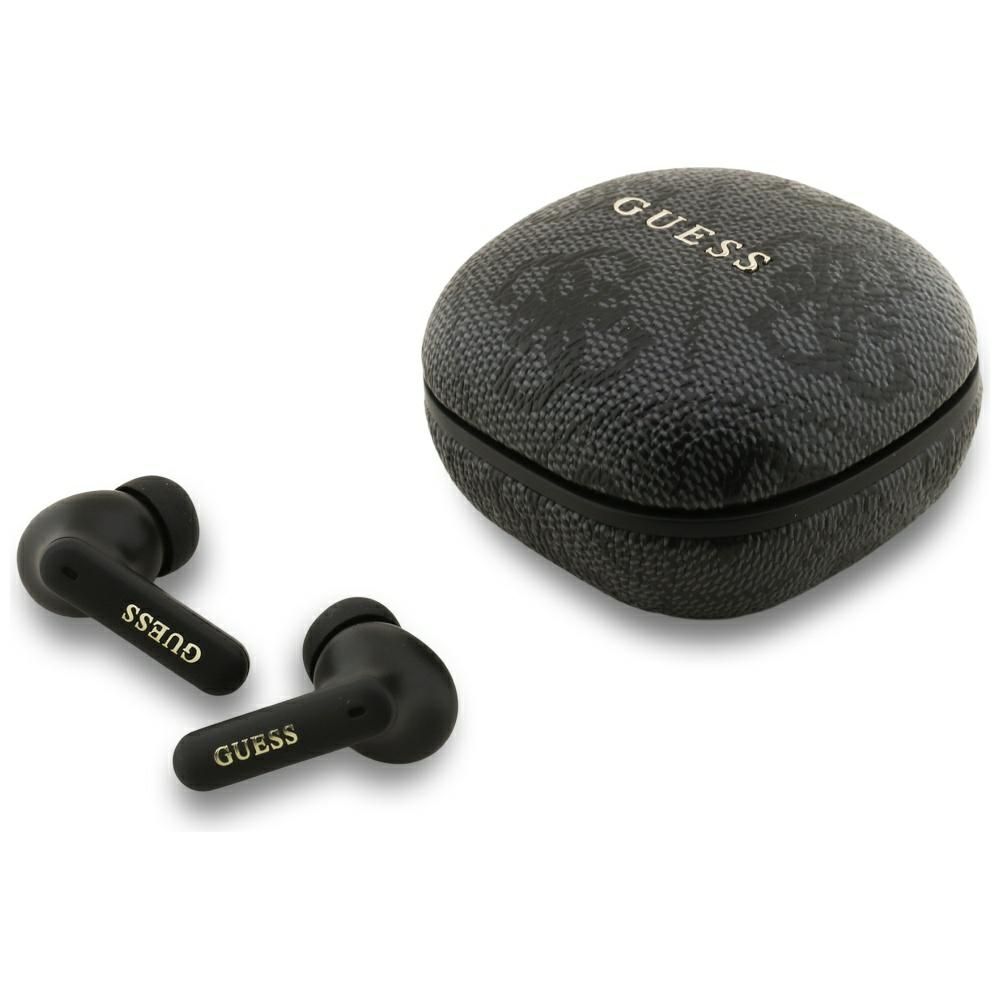 Guess 4G Classic Metal Logo TWS ENC Kuulokkeet - musta