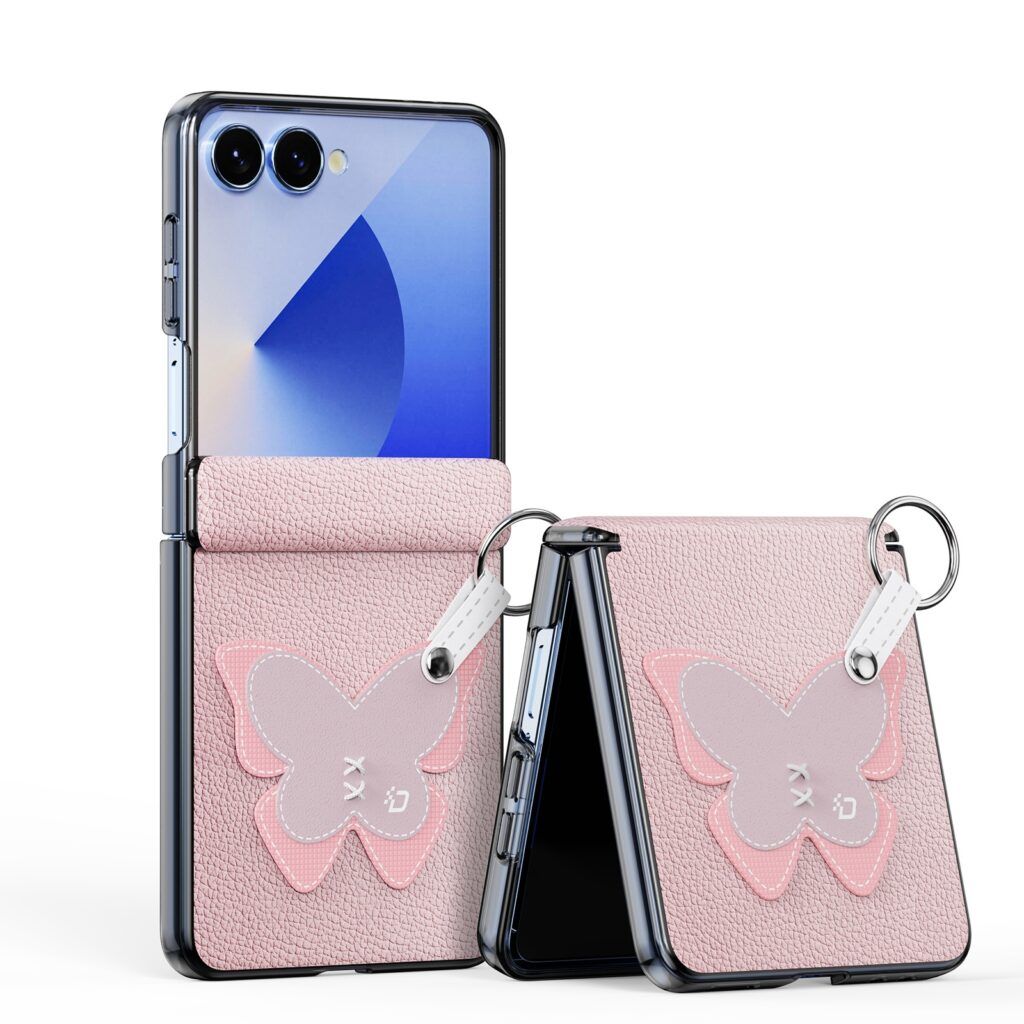 DUX DUCIS case LUVY for SAMSUNG Z FLIP 7 pink