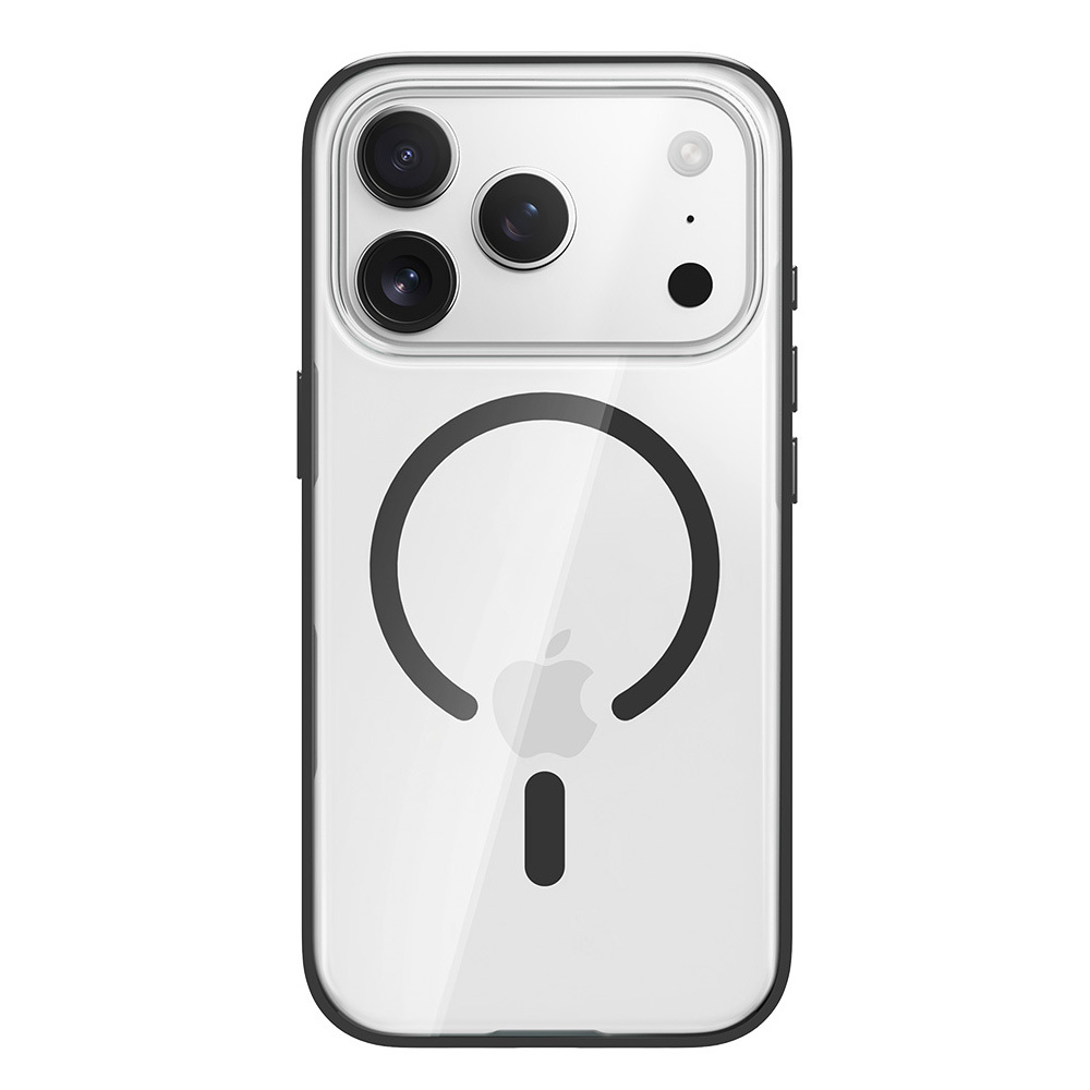 Rock Crystal Armor Series Magneettinen Suojakuori Iphone 17 Pro Max:lle musta