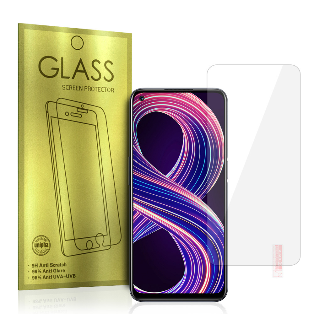 Karkaistu lasi kultainen Realme 8 5G/OPPO A73 5G/A72/A92/A53 5G/Huawei P Smart Z/Y9 Prime/Moto G14/G54/G84:lle