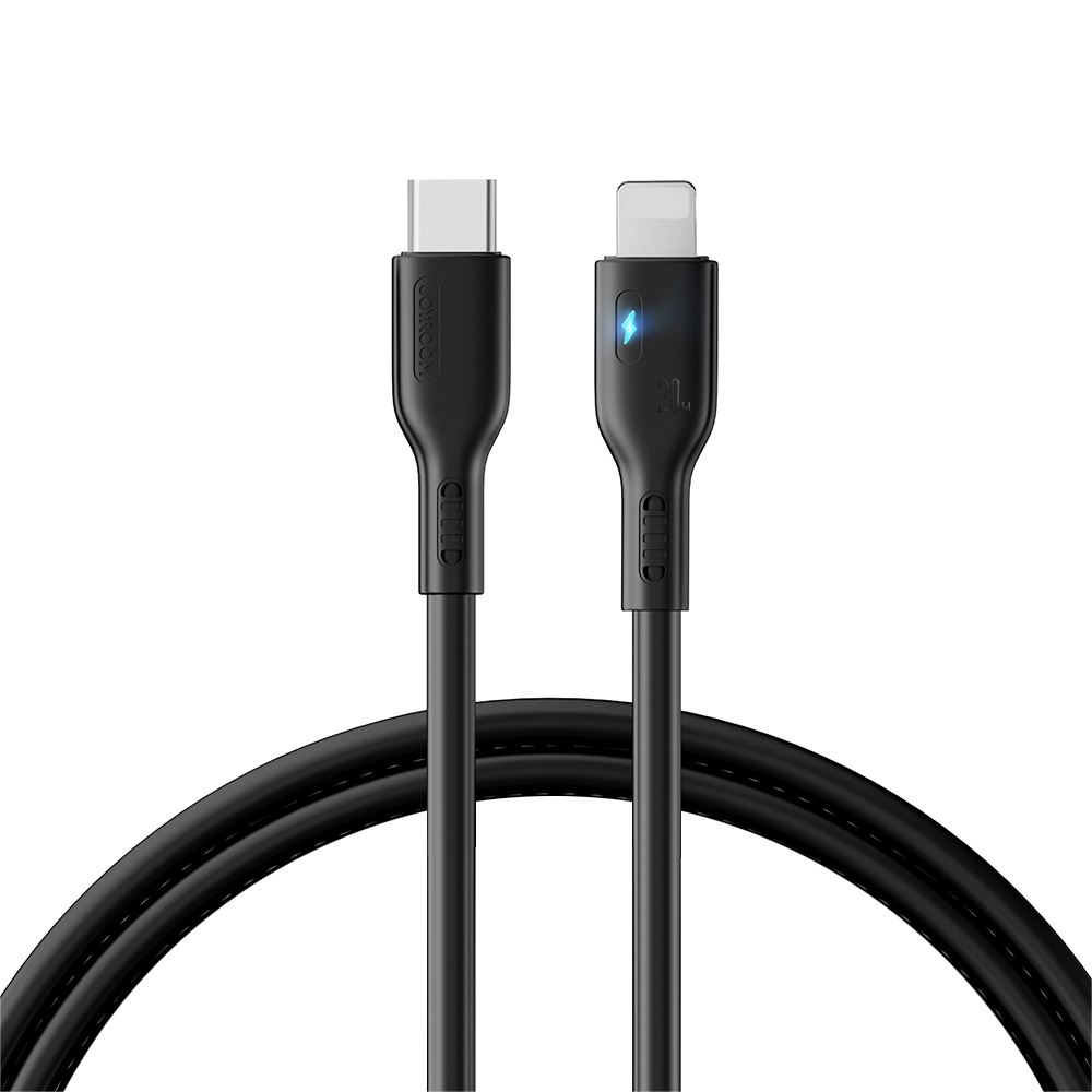 Joyroom Premium Series A13 Lightning / USB-C 20W 2m kaapeli - musta