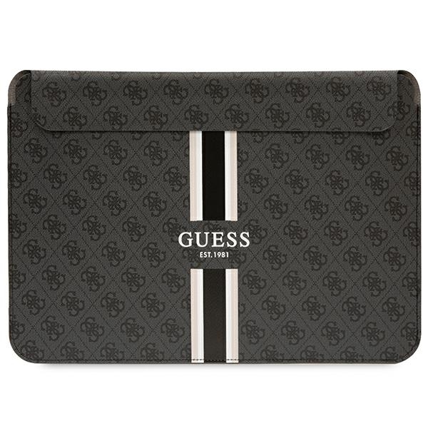 Guess 4G Printed Stripes suojus 14 tuuman kannettavalle - musta