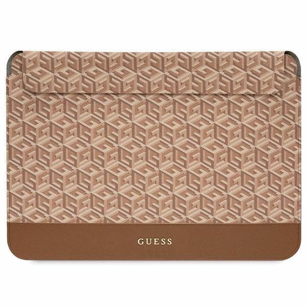 Guess GCube Stripes Suojakuori 14 tuuman kannettavalle - ruskea
