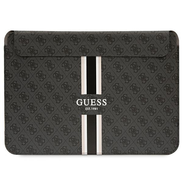 Guess 4G Printed Stripes suojus 16 tuuman kannettavalle - musta