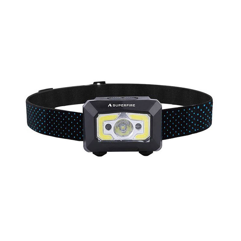Superfire X30 otsavalaisin, 340 lm, USB, 5 tilaa, 130 m