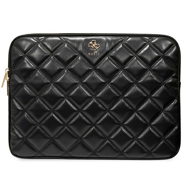 Guess Quilted 4G suojus 14 tuuman kannettavalle - musta