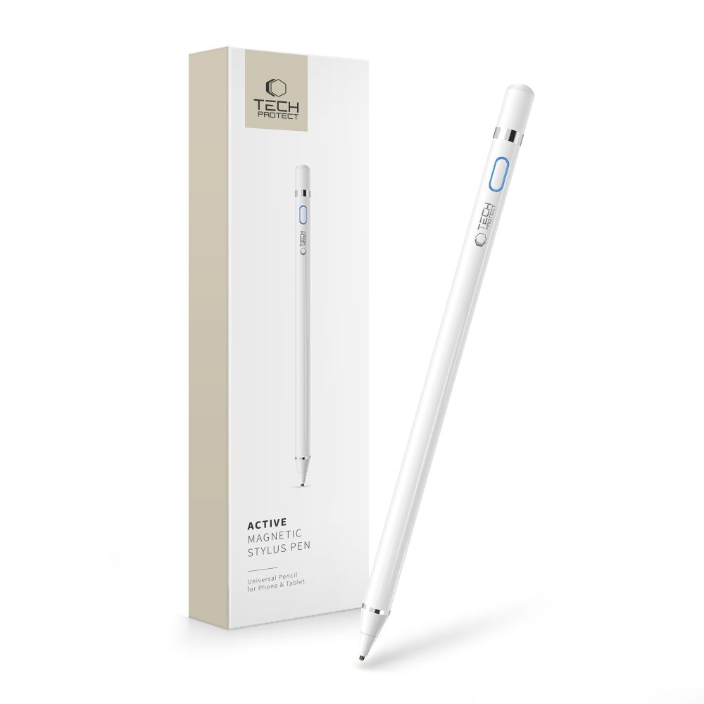 Tech-Protect Active Stylus aktiivinen - valkoinen
