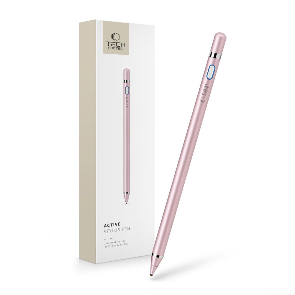 Tech-Protect Active Stylus aktiivinen - vaaleanpunainen