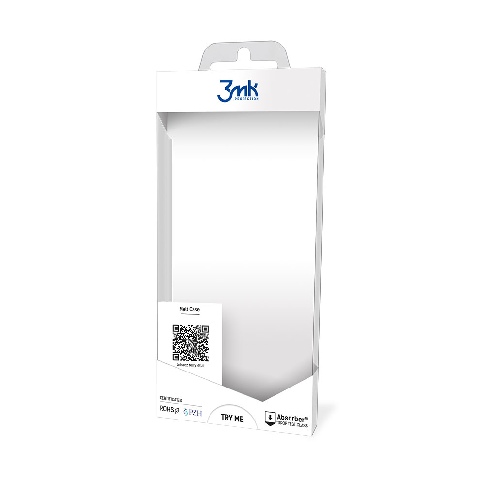 3mk Matt Case iPhone 6 / 6s:lle - musta
