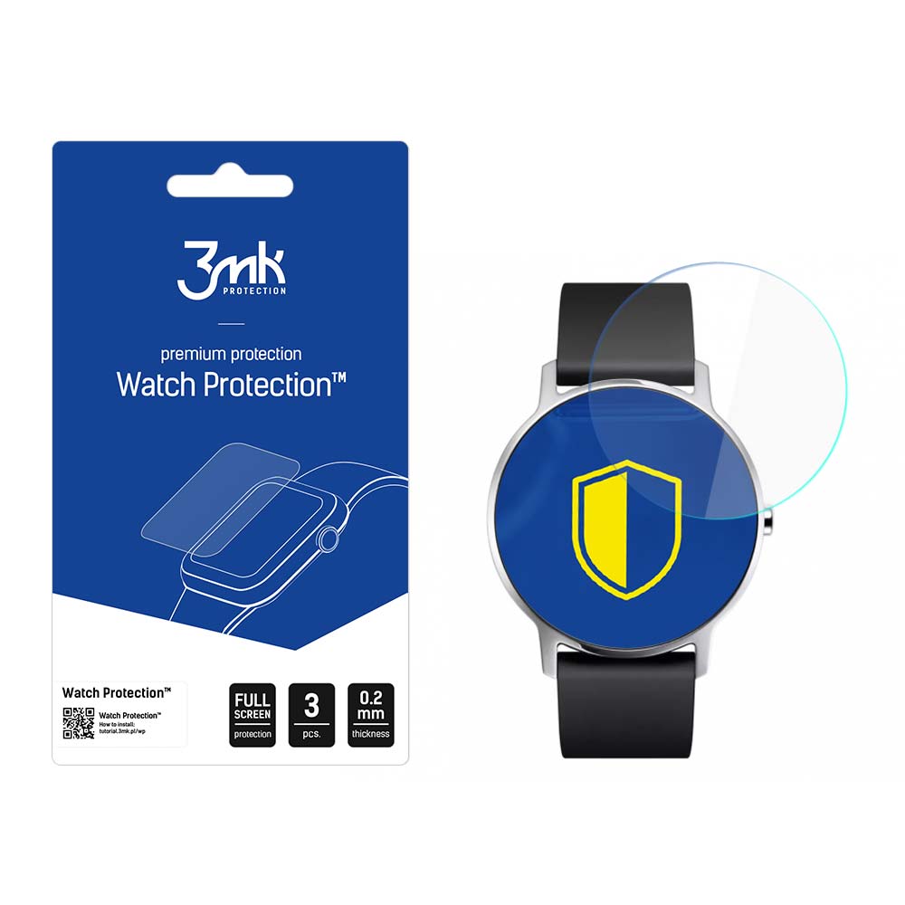 3mk Watch Protection ARC älykellon näytönsuoja Withings Steel HR 36 mm -kellolle