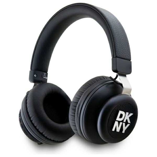 DKNY Metal Logo Bluetooth Over-Ear Kuulokkeet - musta