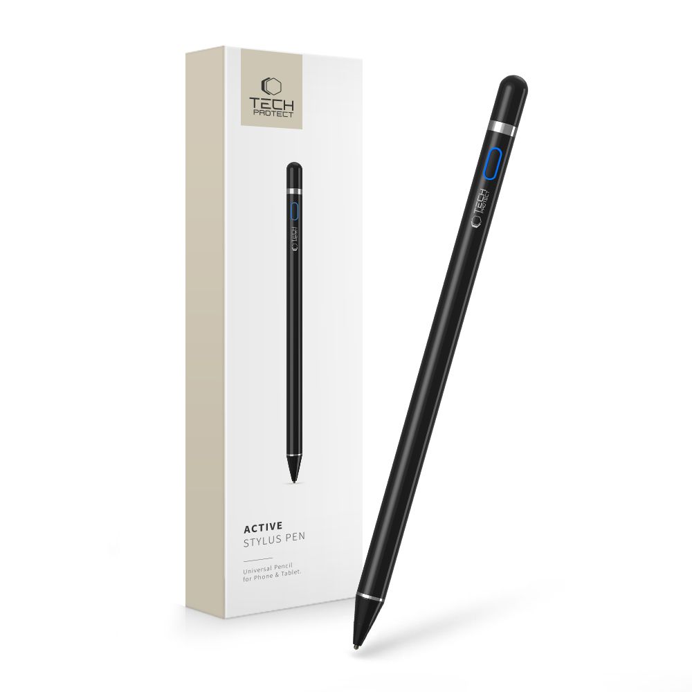 Tech-Protect Active Stylus Pen - musta