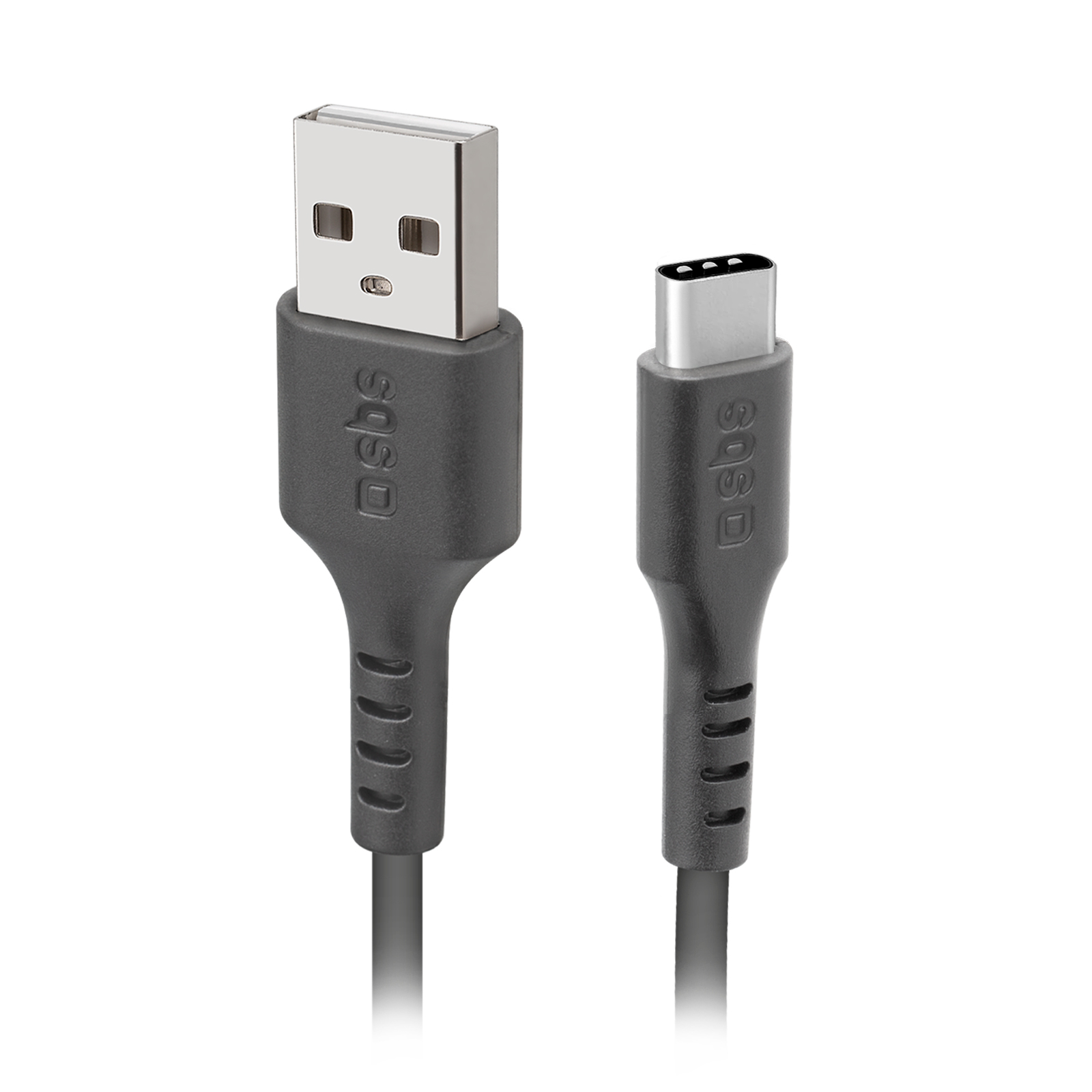 SBS TECABLETC3MTK USB-A - USB-C Kaapeli 3m - musta