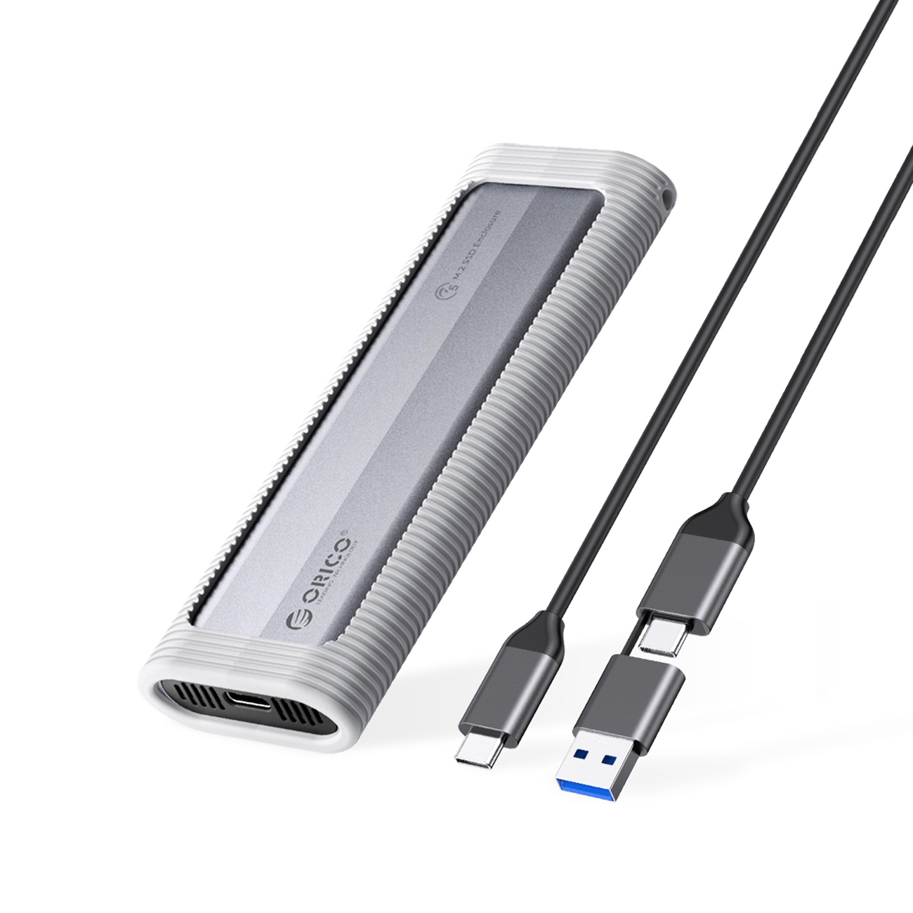 Orico AXM2F-V1 M.2 NGFF USB-C 5Gb/s Disk Drive - Gray