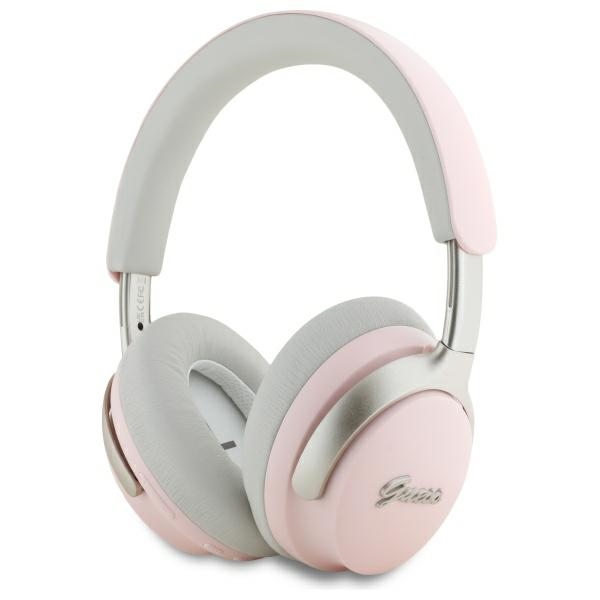 Guess Bluetooth ANC/ENC Kuulokkeet GUBHC22PSBCSMP vaaleanpunainen DB Metal Script Logo
