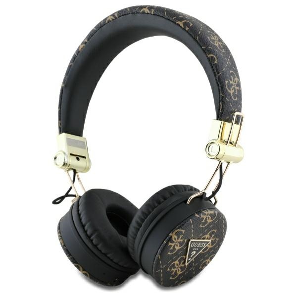 Guess Bluetooth ENC GUBH70E4PTMK on-ear kuulokkeet musta/musta 4G Triangle Round Shape