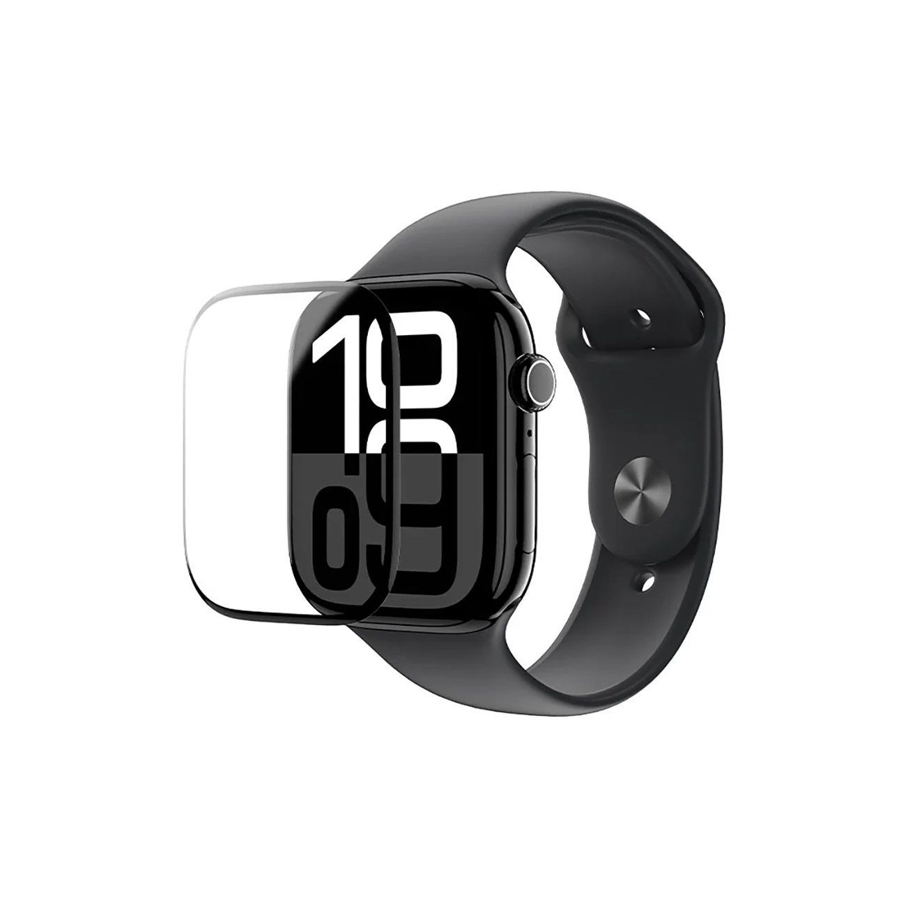 AmazingThing Radix Film Protective Film with Black Frame for Apple Watch 42mm