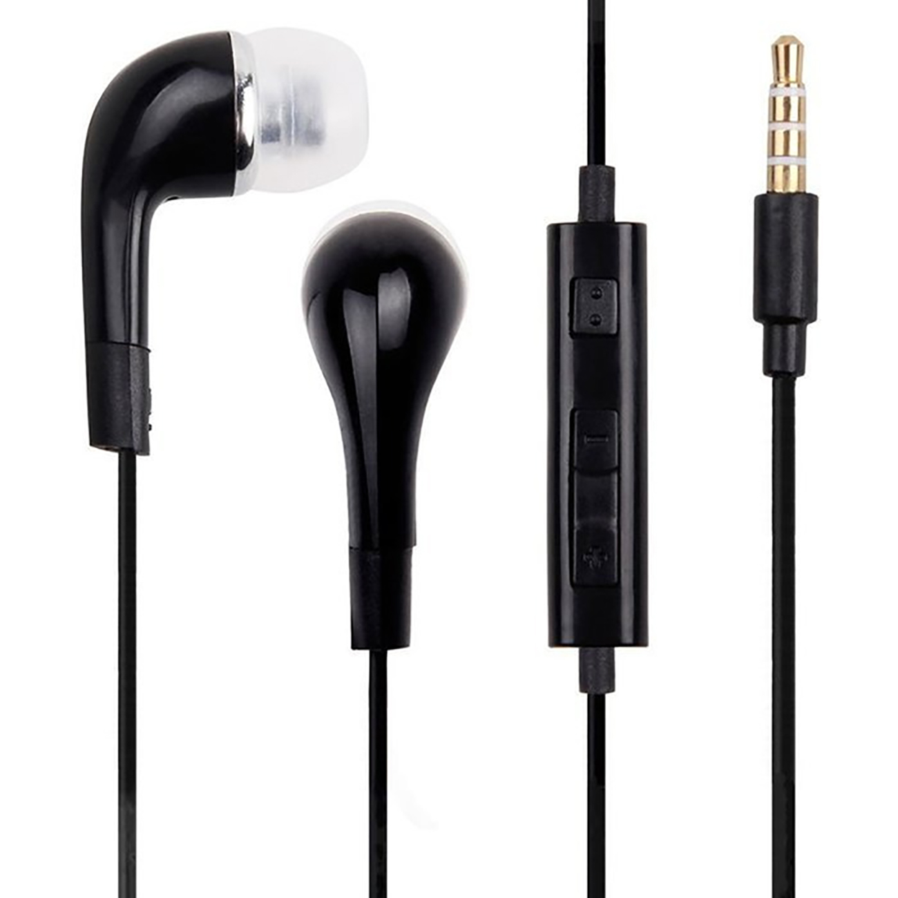 Samsung EHS64AVFBE langalliset kuulokkeet Mini Jack 3,5mm Stereo Hi-Fi (Bulk - vaihtoehtoinen pakkaus) - musta