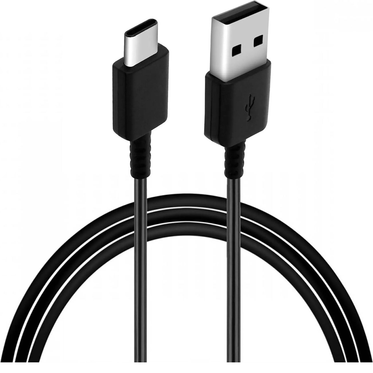 Samsung EP-DR140ABE USB-A - USB-C kaapeli 0.8m (Bulk - vaihtovaara pakkaus) - Musta
