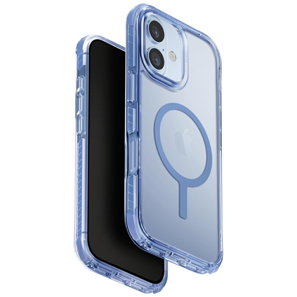 Uniq Combat iPhone 17 Magclick Charging Suojakuori - Sininen