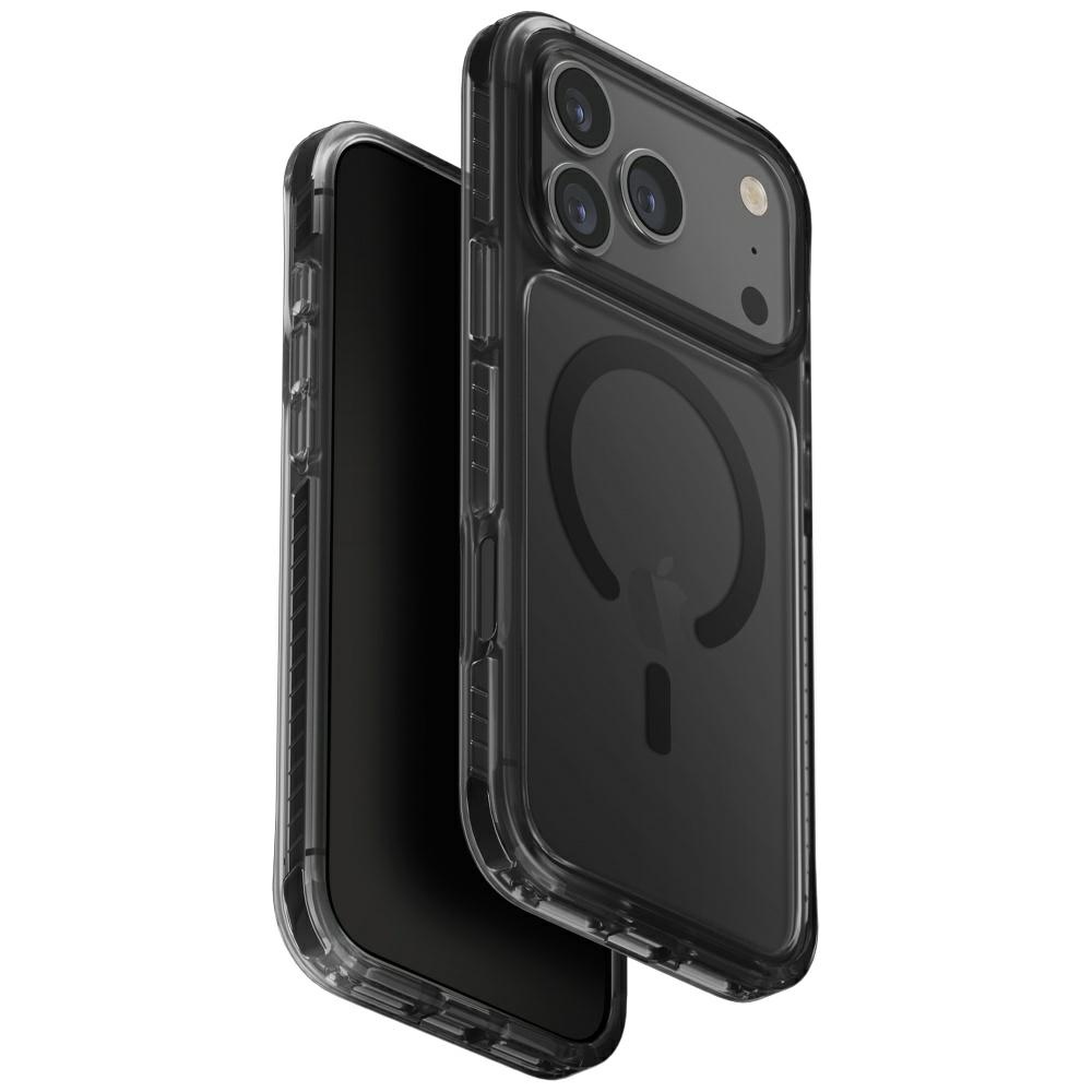 Uniq Combat iPhone 17 Pro Max Magclick Lataussuojakuori - musta