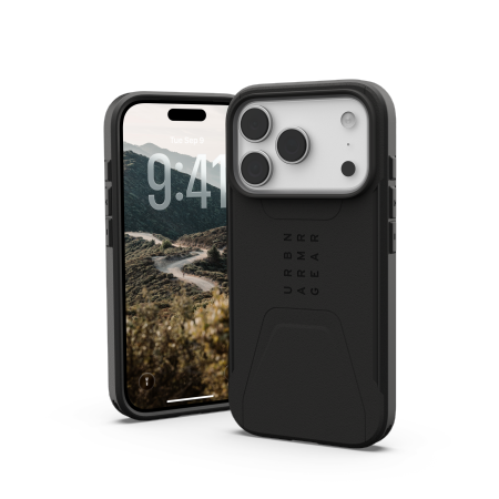 UAG Civilian MagSafe Suojakuori iPhone 17 Pro - Musta