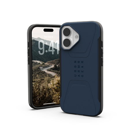 UAG Civilian MagSafe Suojakuori iPhone 17 - Laivastonsininen